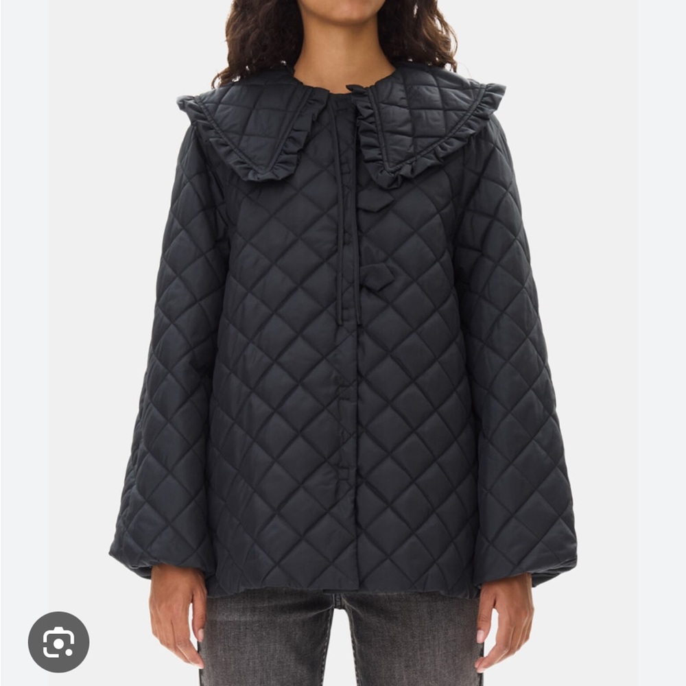 NWT Ganni Ripstop Quilted Jacket